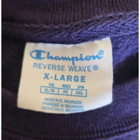 VTG Washington Huskies Champion Reverse Weave Crewneck Sweatshirt Men’s Size XL - Picture 3 of 4